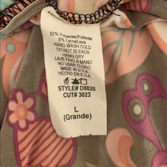 Summer dress with retro pattern - Picture 5 of 5